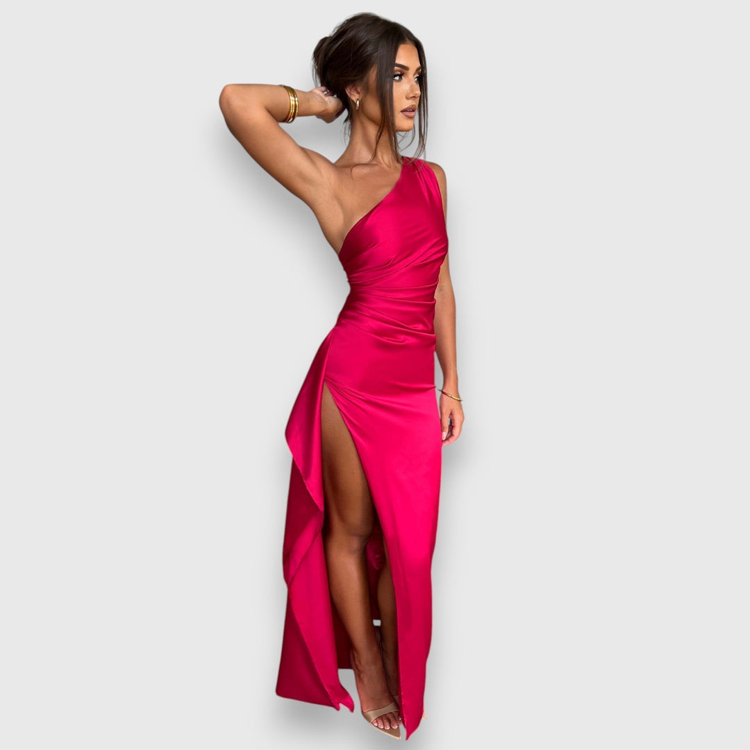 Sienna – Robe Maxi à Épaules Dénudées