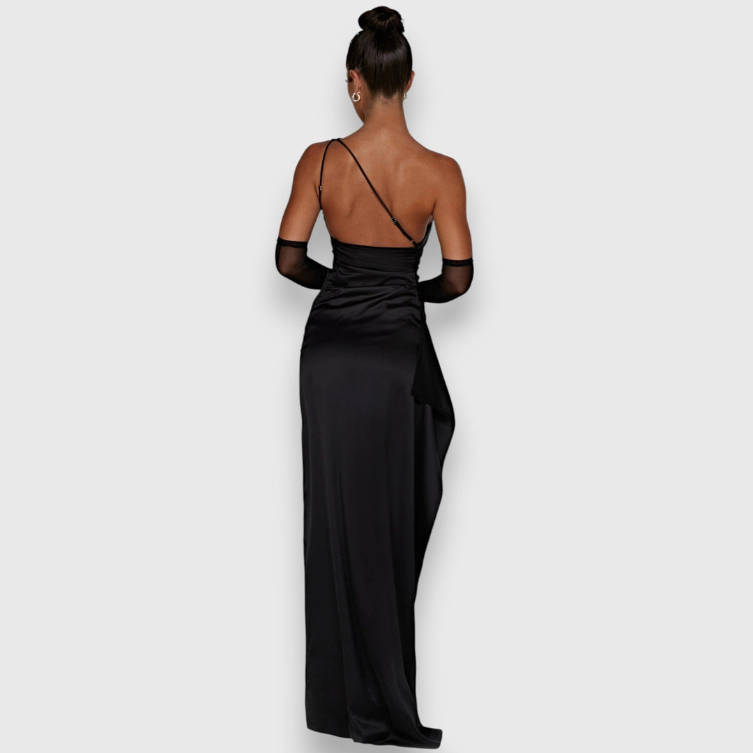 Sienna – Robe Maxi à Épaules Dénudées