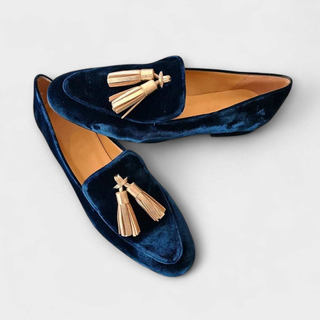 Quinnlyn™ | Mocassins Vintage avec Franges