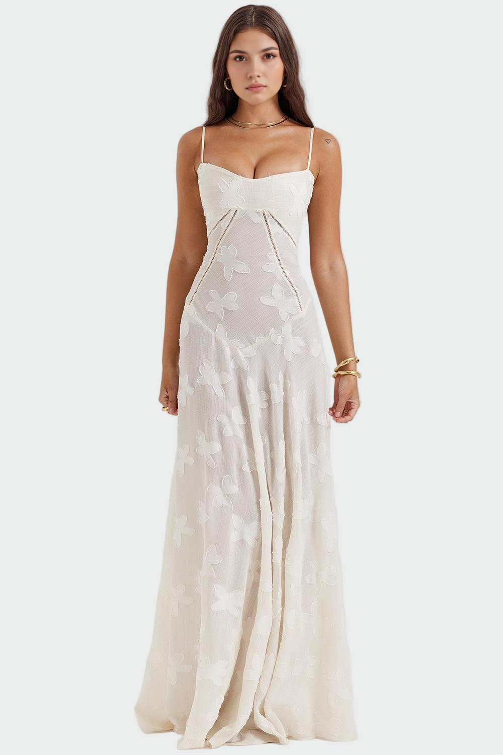 Robe Longue Fleurie