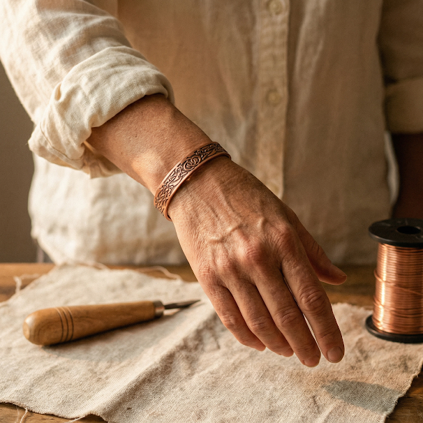 Bracelet Naraks en cuivre