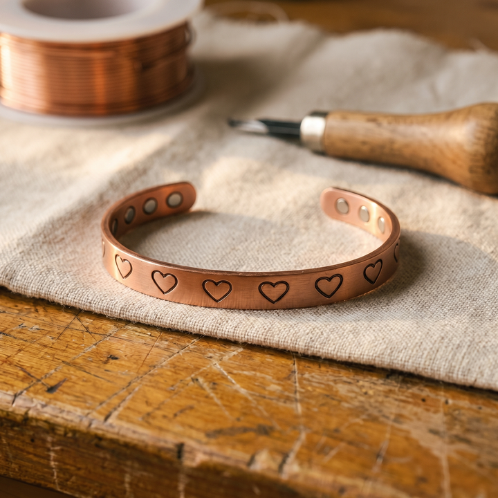 Bracelet Hearth en cuivre