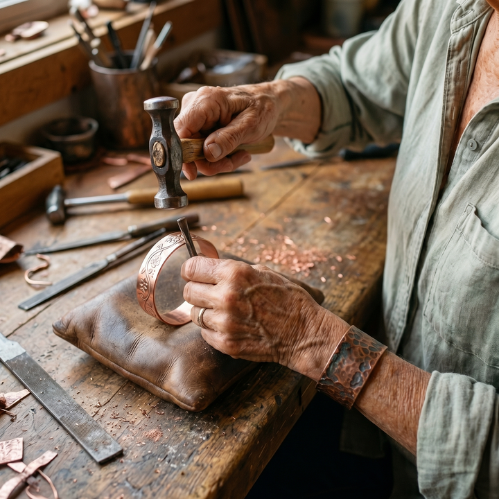 Bracelet Knell en cuivre