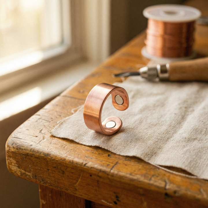 Bague en cuivre pour homme
