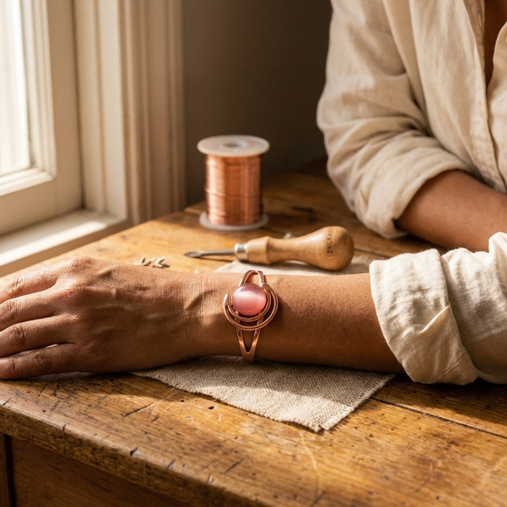Bracelet Sphère en cuivre