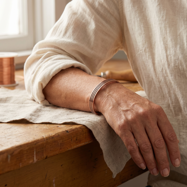 Bracelet Sage en cuivre