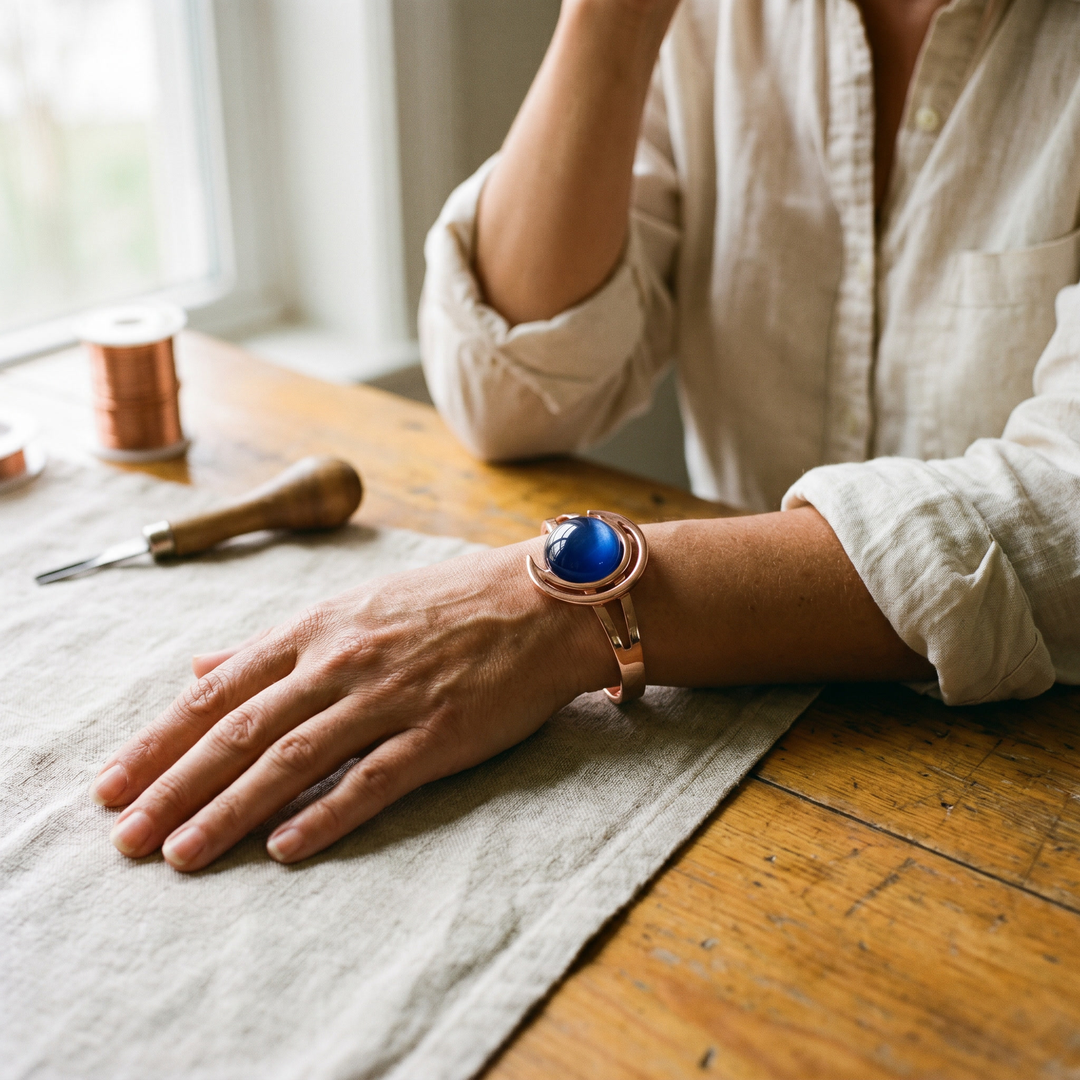 Bracelet Boule en cuivre