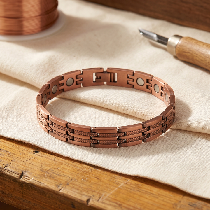Bracelet pour homme en cuivre