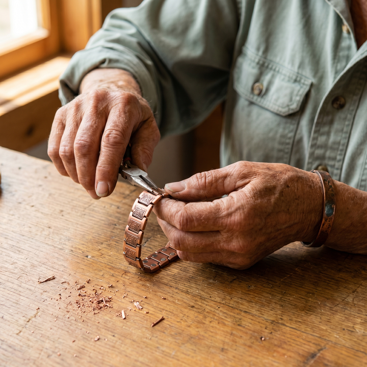 Bracelet Glen en cuivre pour homme