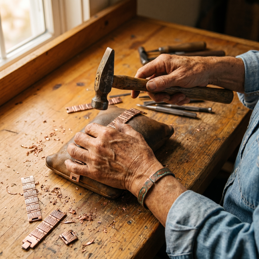 Bracelet Grit en cuivre pour homme