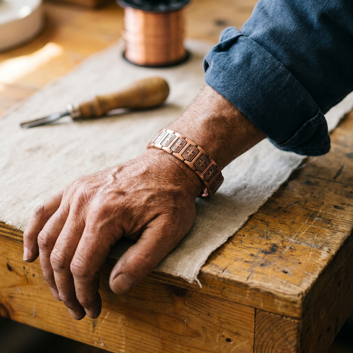 Bracelet Gale en cuivre pour homme