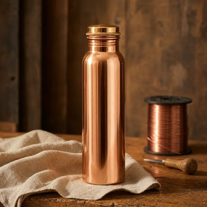 Bouteille en cuivre lisse — 950 ml