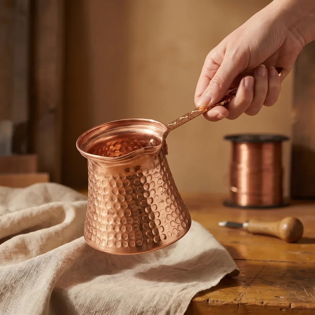 Cafetière Margit en cuivre