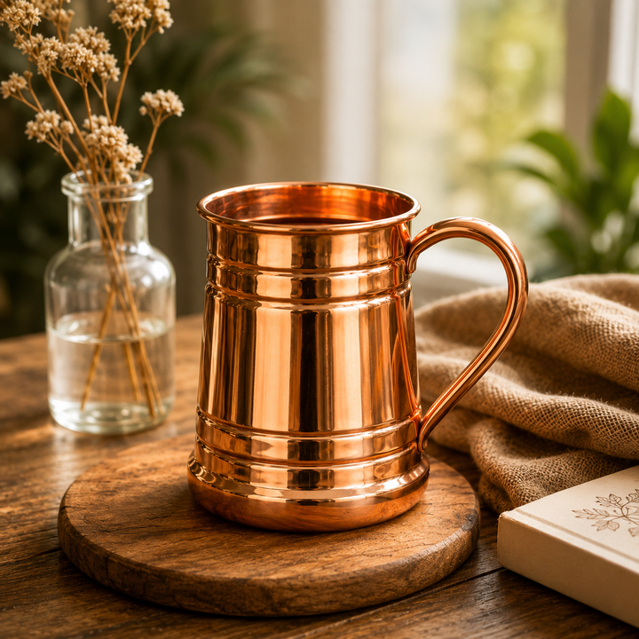 Chope vintage en cuivre — 530 ml