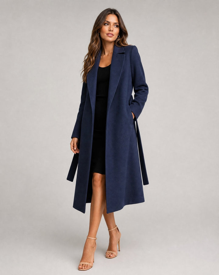 Josie | Manteau long ceinturé