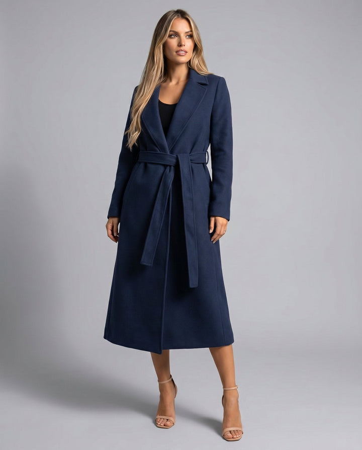 Josie | Manteau long ceinturé