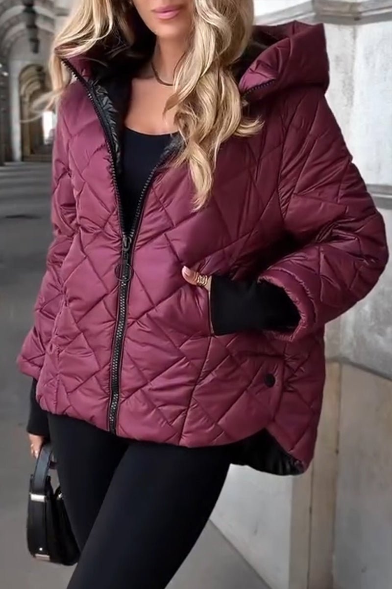 Sarah | Veste matelassée à capuche