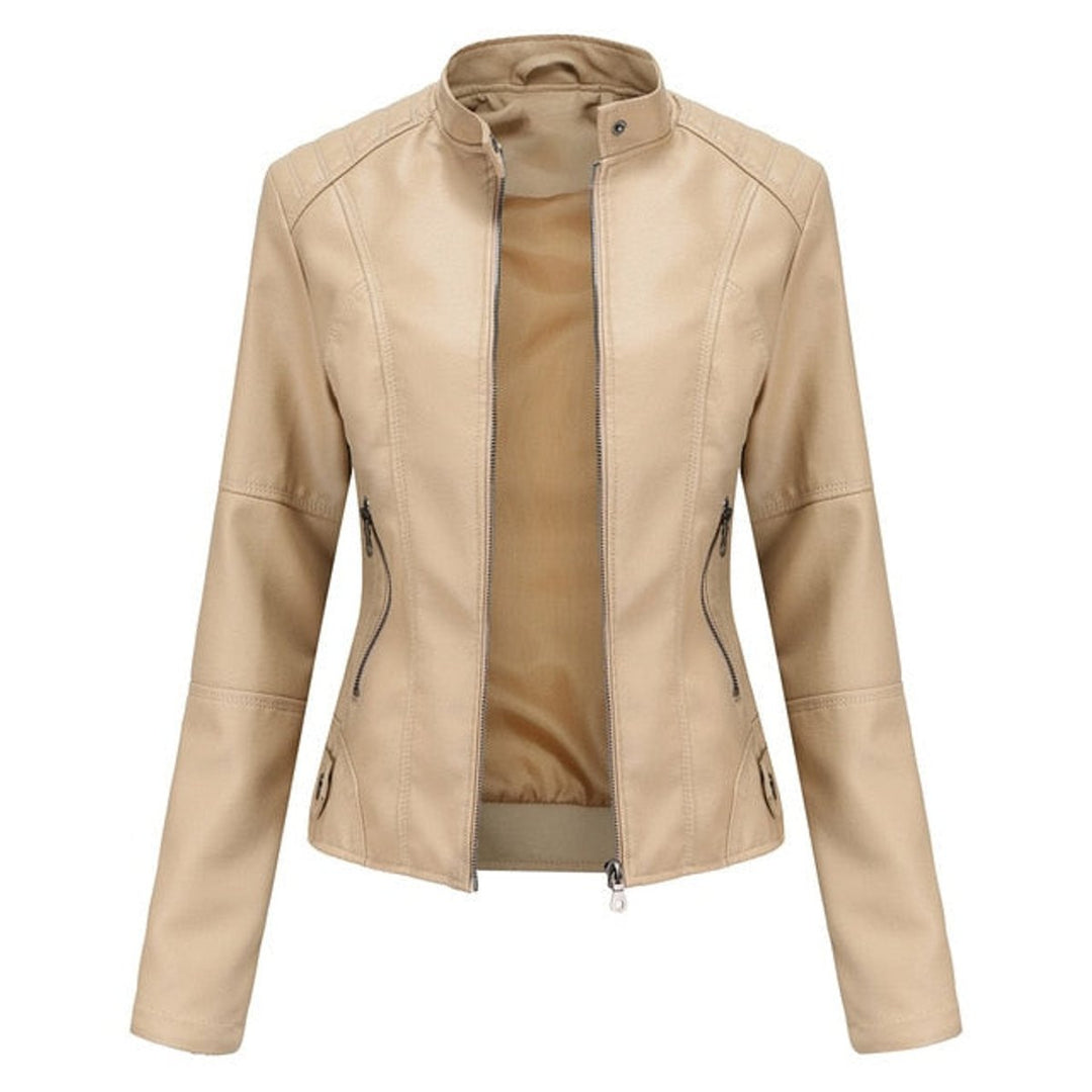 Hélène | Veste cintrée à col montant