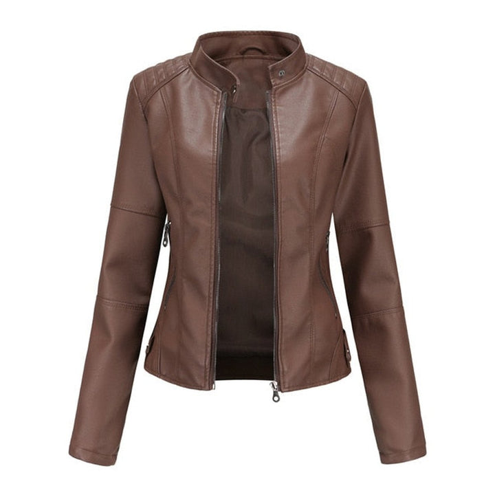 Hélène | Veste cintrée à col montant