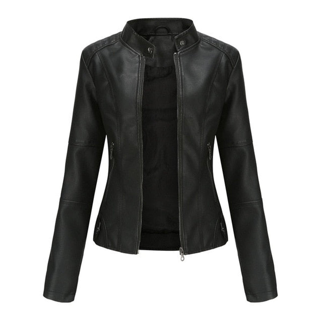 Hélène | Veste cintrée à col montant