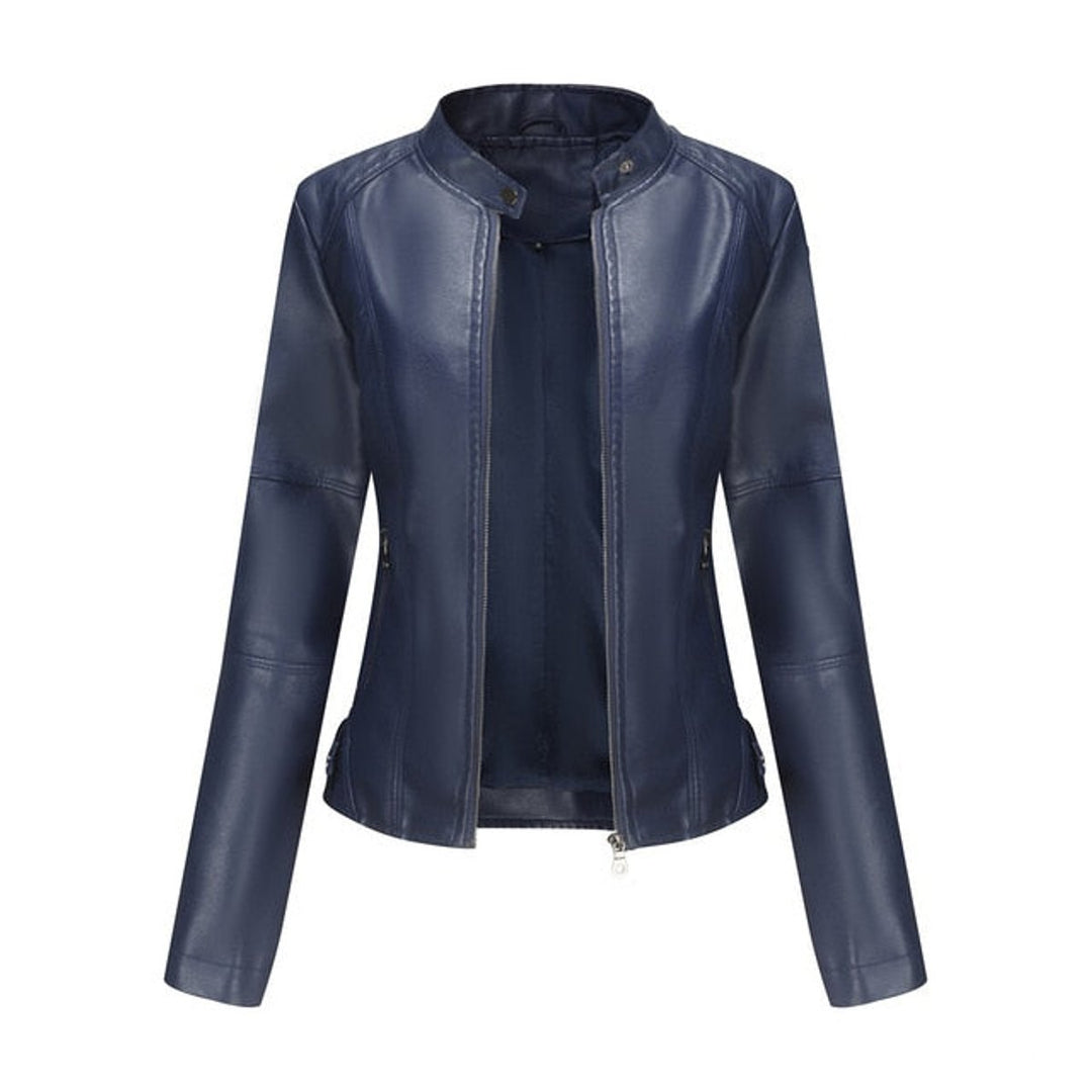Hélène | Veste cintrée à col montant