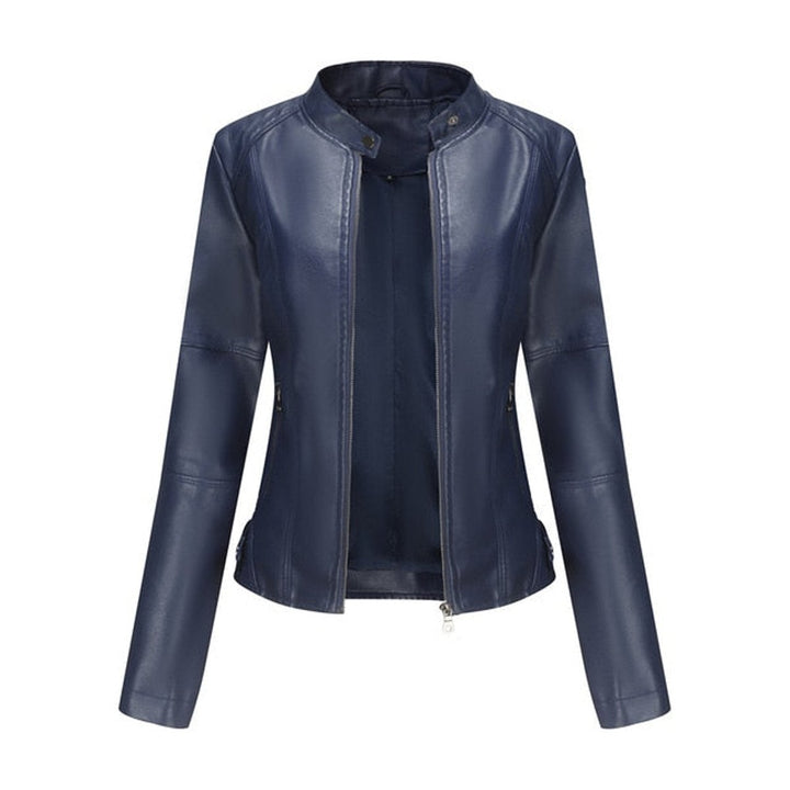 Hélène | Veste cintrée à col montant