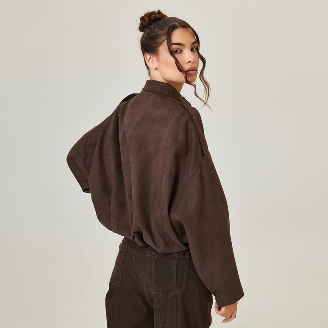 Louise | Veste bomber à coupe ample