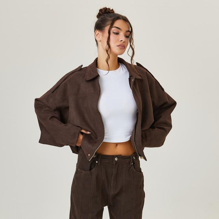 Louise | Veste bomber à coupe ample